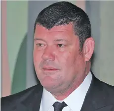  ??  ?? James Packer won praise for publicly acknowledg­ing mental health struggles.