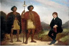  ?? ALEXANDER TURNBULL LIBRARY REF: G-618 ?? Do you know who did this painting of rangatira Hongi Hika and Waikato visiting Cambridge University and London in 1819-20?
