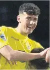  ??  ?? TEENAGE KICKS Oisin Smyth celebrates goal on Saturday