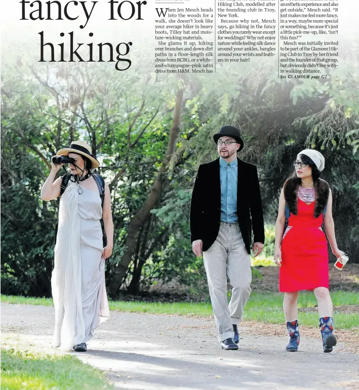 Glamour Hiking Club hits the trail. - PressReader