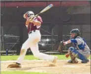  ?? DWAYNE KROOHS — DAILY FREEMAN FILE ?? Jon Kivlan connected on a pair of home runs, including a grand slam, to power Kingston to victory over Valley Central.