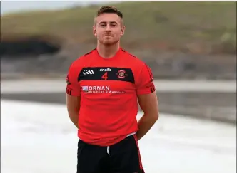  ??  ?? St Mary’s Cian Breheny pictured ahead of Sunday’s game against Coolera/Strandhill. Photo: Eamonn McMunn.