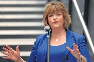  ??  ?? Fiona Hyslop wants Scotland to remain in the EU single market.