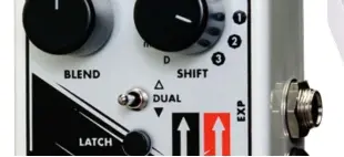  ??  ?? 3 Expression pedal Some pedals allow you to connect an expression pedal to provide whammy bar-style pitch bends