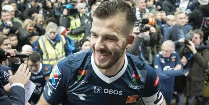  ?? FOTO: CARINA JOHANSEN / NTB SCANPIX ?? Zlatko Tripic ble kårets til Vikings beste spiller da laget spilte seg til cupfinalen med seier onsdag kveld mot Ranheim.