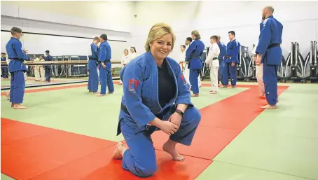  ?? Picture: Peter Jolly. ?? Stephanie Inglis has had to abandon her judo career but has started on a new path.