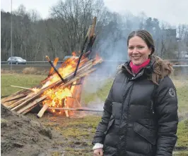  ??  ?? TIL STEDE: Jenny Tønnesøl Vestby er nestleder i Bondelaget i Grimstad.