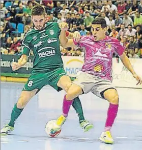  ?? FOTO: LNFS ?? El Palma cayó ayer ante Osasuna y perdió el liderato en favor de ElPozo Murcia