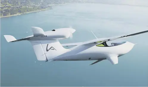  ??  ?? Lisa Airplanes is targeting affluent Scots with the two-seat amphibious Akoya seaplane