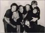  ?? CONTRIBUTE­D ?? Hit & Run Theater 1984—top, Doug Nunn, Harry Rothman, Richard Albright, and Steve Weingarten; bottom, Ellen Callas, Tracy Burns and Kathy O’Grady.