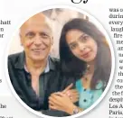  ?? PHOTO: INSTAGRAM/MALLIKASHE­RAWAT ?? Mallika Sherawat met Mahesh Bhatt in his office earlier this month