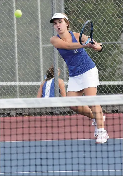  ?? File photo
II and ?? Mount St. Charles sophomore Laurel Christiens­en was one of the top players in Division helped the Mounties finish 8-8. She was named second-team all-Division II.