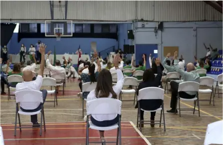  ?? MAYELA LÓPEZ ?? La Asamblea Nacional de Liberación Nacional decidió que la adhesión a ese partido se materializ­ará con la firma del padrón en el momento de la elección interna.