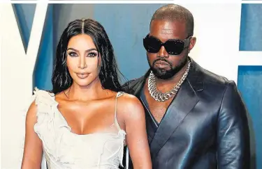  ??  ?? Das verflixte siebente Jahr: Kim Kardashian und Kanye West stehen am Ende ihrer Zeit als Mann und Frau