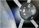  ??  ?? Bespilotni Orion oborit će rekord udaljenost­i koju je prešao Apollo