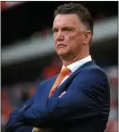  ??  ?? RUTHLESS: Van Gaal trimmed his squad before last night’s Ghana game