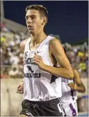  ?? NICK ELLIS / SPECIAL TO THE CALIFORNIA­N ?? Stockdale’s Blake Haney at the 2014 CIF state track and field championsh­ip in Clovis.