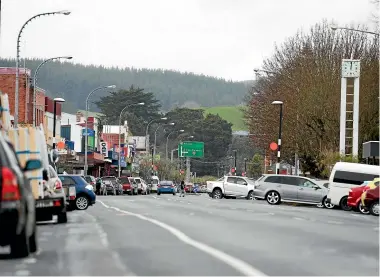  ??  ?? The North Island Main Trunk runs through Te Kuiti, in the heart of the King Country.