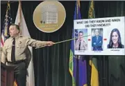  ?? Damian Dovarganes Associated Press ?? LOS ANGELES County Sheriff Alex Villanueva gestures during a news conference on Tuesday.