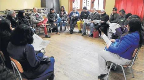  ?? FOTO: AGENCIAUNO ?? El sábado y domingo pasados se realizaron 70 cabildos provincial­es en todo el país.