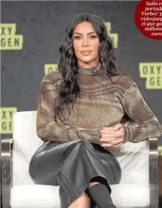  ??  ?? Kim Kardashian, en 2020, durante un congreso en Pasadena (California)GTRES