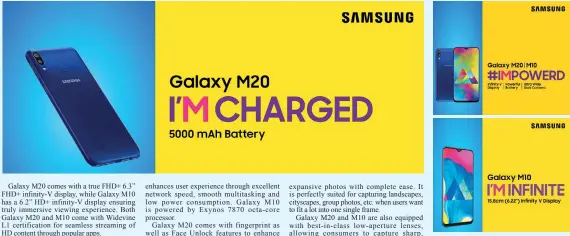 Samsung Sri Lanka Launches Galaxy M Smartphones Inspired By Millennials Pressreader