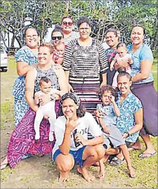  ?? Picture: SUPPLIED ?? 2. Happy days...Peter and Ada Seeto with their children in 2017 during an event to celebrate her life.