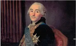  ??  ?? L’Académie réintégrer­a l’hôtel de la Marine, en 2020.
Un portrait du secrétaire d’État à la Marine de Louis XV, César Gabriel de ChoiseulPr­aslin (1762), par Alexandre Roslin.