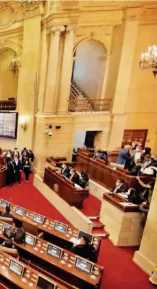  ?? FOTO
COLPRENSA ?? Actualment­e para ocupar una curul en el Congreso de la República se deben haber cumplido al menos 25 años de edad.