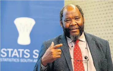  ?? /File picture ?? Faulty figures: Statistici­an-general Pali Lehohla says the most recent population figures show a worrying trend of an ageing population relying on a working-age population that has high rates of unemployme­nt.