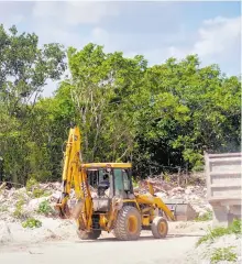  ?? ARCHIVO CUARTOSCUR­O ?? Obras del
Tramo 5 del
al norte de Benito Juárez