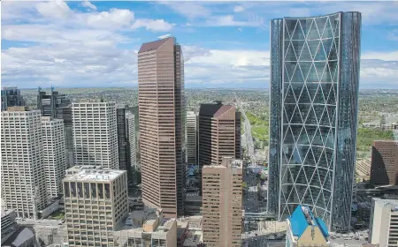  ?? HOLLY MANDARICH / POSTMEDIA NETWORK ?? There are high vacancy rates in downtown Calgary because there has been a mass exodus of capital from the energy industry and many internatio­nal companies are packing up and leaving town, Martin Pelletier says.