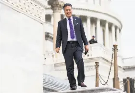  ?? Bill Clark / CQ-Roll Call 2017 ?? Riverside Rep. Mark Takano is expected to chair the House Committee on Veterans’ Affairs if the Democrats run the House.