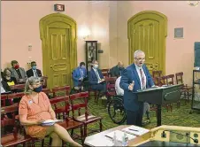  ?? AP ?? Tim Young, state public defender, pushed for a measure that became law this year. It prohibits inmates from being executed if they suffered from a serious mental illness at the time of their crime.