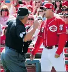  ?? — ASSOCIATED PRESS FILES ?? Cincinnati Reds manager Bryan Price went on a profanity filled rant on Monday.