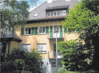  ?? FOTO: PRIVAT ?? Die Villa Sterkel, in der die Musikschul­e untergebra­cht ist, wird nicht unter Denkmalsch­utz gestellt. Somit kann das Gebäude abgerissen werden.