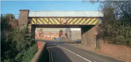  ?? GCR ?? Bridge 326, spanning the A60 north of Loughborou­gh, is to be replaced in October at a cost of more than £1 million.