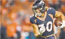  ?? Eric Lutzens, The Denver Post ?? Broncos offensive coordinato­r Bill Musgrave would like to see Phillip Lindsay gets more carries.
