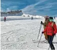  ??  ?? Der Ifen ist als Skigebiet gefragt und die Parkplätze im Tal schnell belegt.