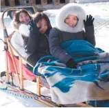  ?? EDPHY INTERNATIO­NAL ?? Quelques arpents de neige et un ciel d’azur: tout pour séduire les voyageurs chinois en quête d’air pur chez nous