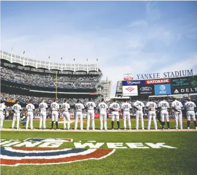  ?? SARAH STIER / GETTY IMAGES ?? It remains to be seen if there will be bickering between players and owners before Opening Day can finally happen.