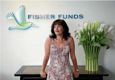  ?? CHRIS GORMAN/STUFF ?? Carmel Fisher in 2007, just before Fisher Funds’ KiwiSaver business started on a stellar growth trajectory. She has been made a Companion of the New Zealand Order of Merit.