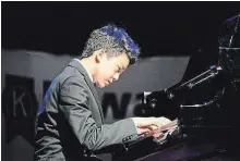  ?? SPECIAL TO THE NIAGARA FALLS REVIEW ?? St. Catharines teen Terrence Wu recently finished first for piano in his age category at the Canadian Music Competitio­n in Montreal.