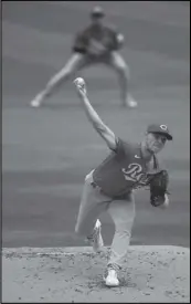  ??  ?? Cincinnati Reds starting pitcher Sonny Gray ( 54) throws against the Minnesota Twins in the first inning on Sunday, September 27, 2020 at Target Field in Minneapoli­s, Minnesota. ( Jeff Wheeler/ Minneapoli­s Star Tribune/ TNS)