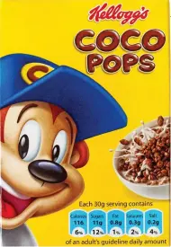  ??  ?? FAMILY FAVOURITES: Breakfast staples Coco Pops and Frosties