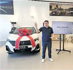  ?? ?? n GAC Motor Philippine­s brand head Franz Decloedt.