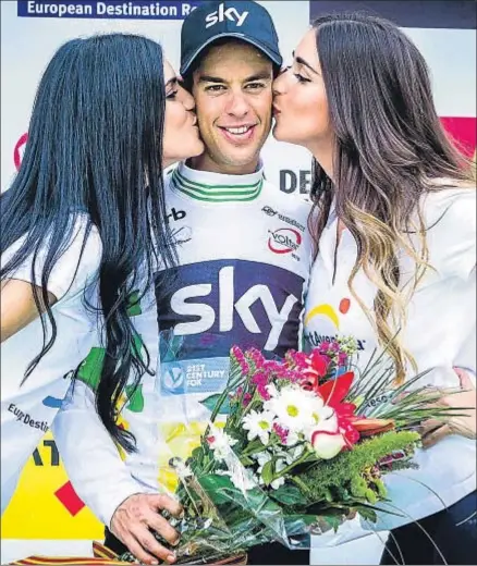  ?? LLIBERT TEIXIDÓ / ARCHIVO ?? Richie Porte ganó el año pasado en el Sky y llevará en este el dorsal número 1 en las filas del BMC