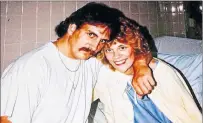  ?? SUBMITTED PHOTO ?? Gord Harris and his sister Christine Harris in 1987 prior to Christine’s first transplant surgery, in which Gord donated a kidney to her.