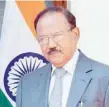  ??  ?? Ajit Doval