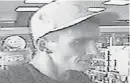  ??  ?? Nanaimo RCMP are trying to identify this man. They believe he used a stolen credit card at a 7-Eleven.